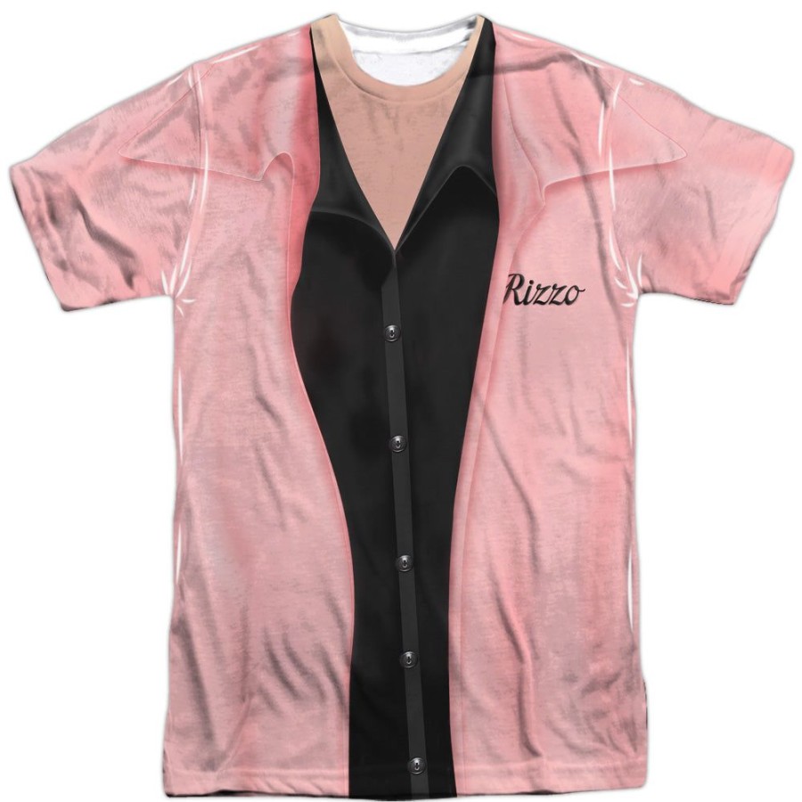 MeTV Custom Classics Grease - Rizzo Pink Ladies (Front & Back) | Costume Apparel