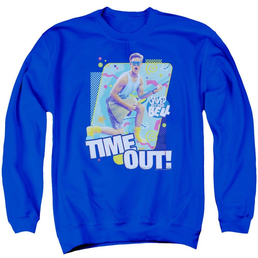 MeTV Custom Classics Saved By The Bell - Time Out | Crewneck Sweatshirts