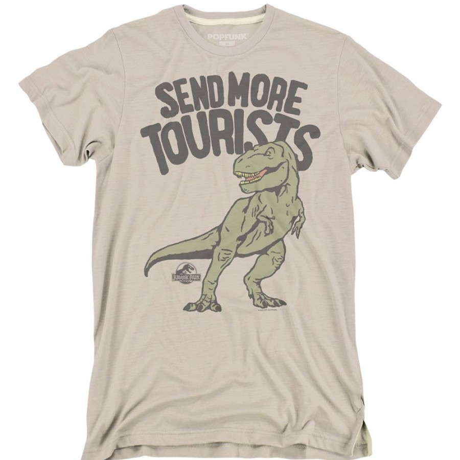 Popfunk Jurassic Park - The Send More Tourists | Movie Apparel