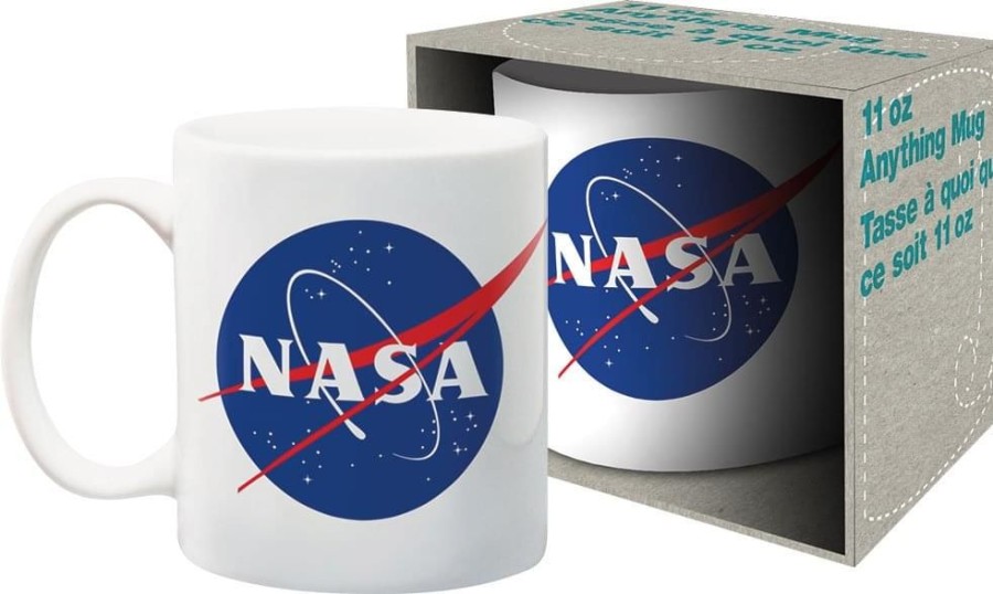 Toynk Nasa Blue Insignia 11Oz Ceramic Coffee Mug | Drinkware