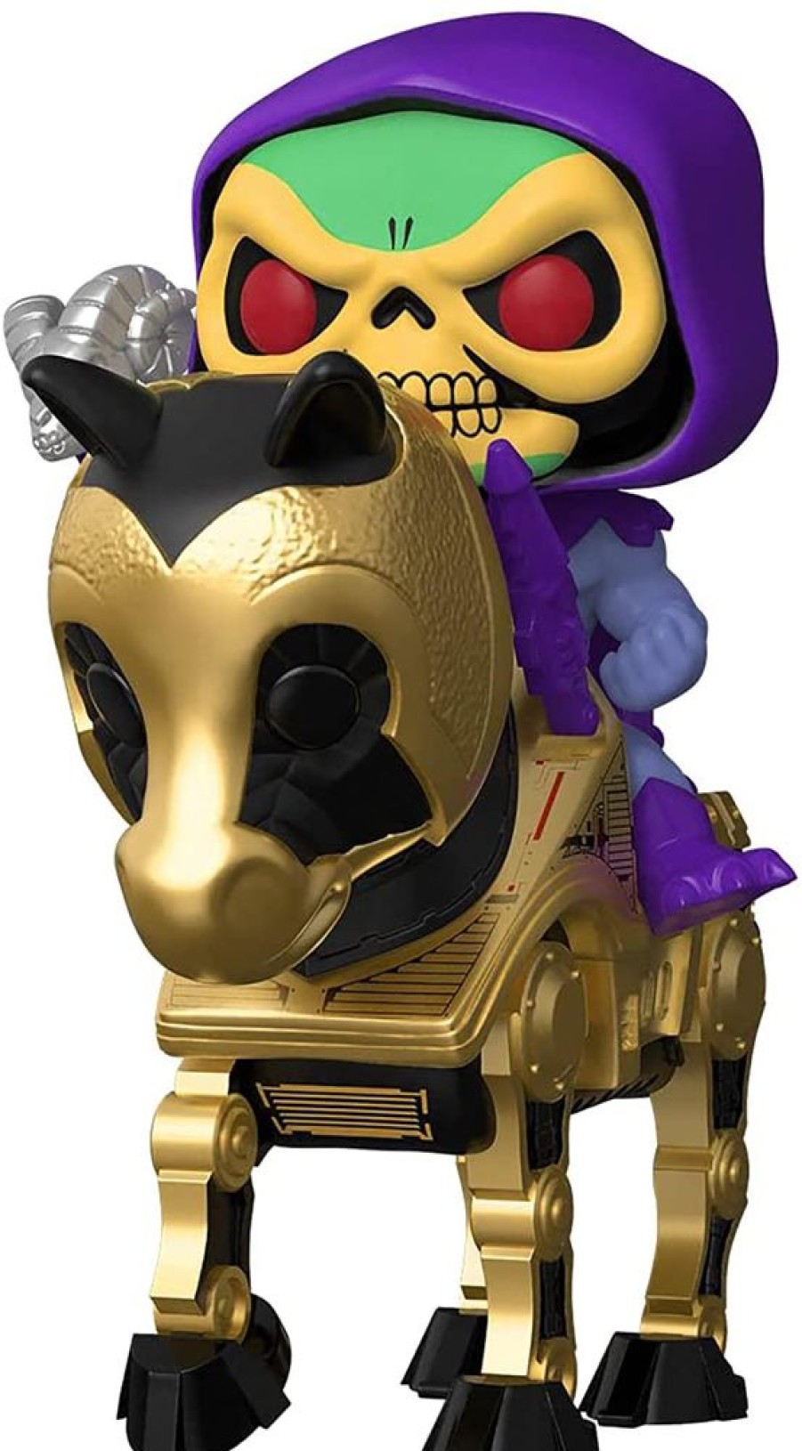 Toynk Masters Of The Universe Funko Pop Rides Vinyl Figure | Skeletor W/ Night Stalker | Funko Pops!