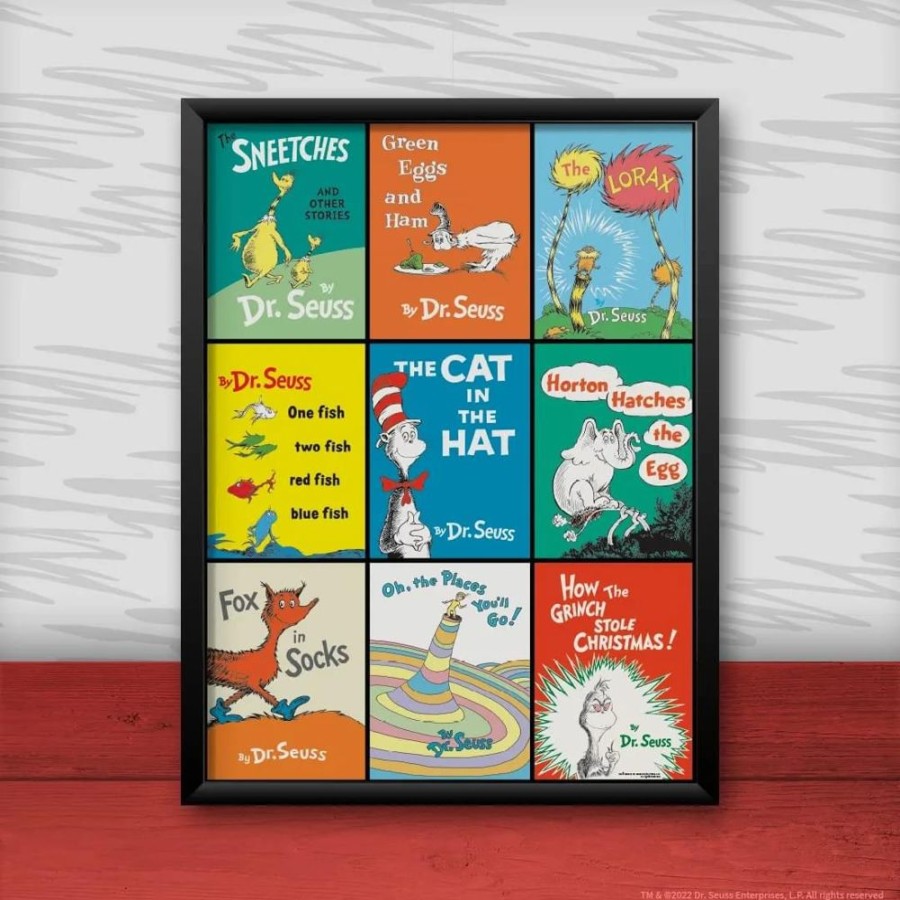 Toynk Dr. Seuss Books 1000 Piece Jigsaw Puzzle | Retro Toys & Games