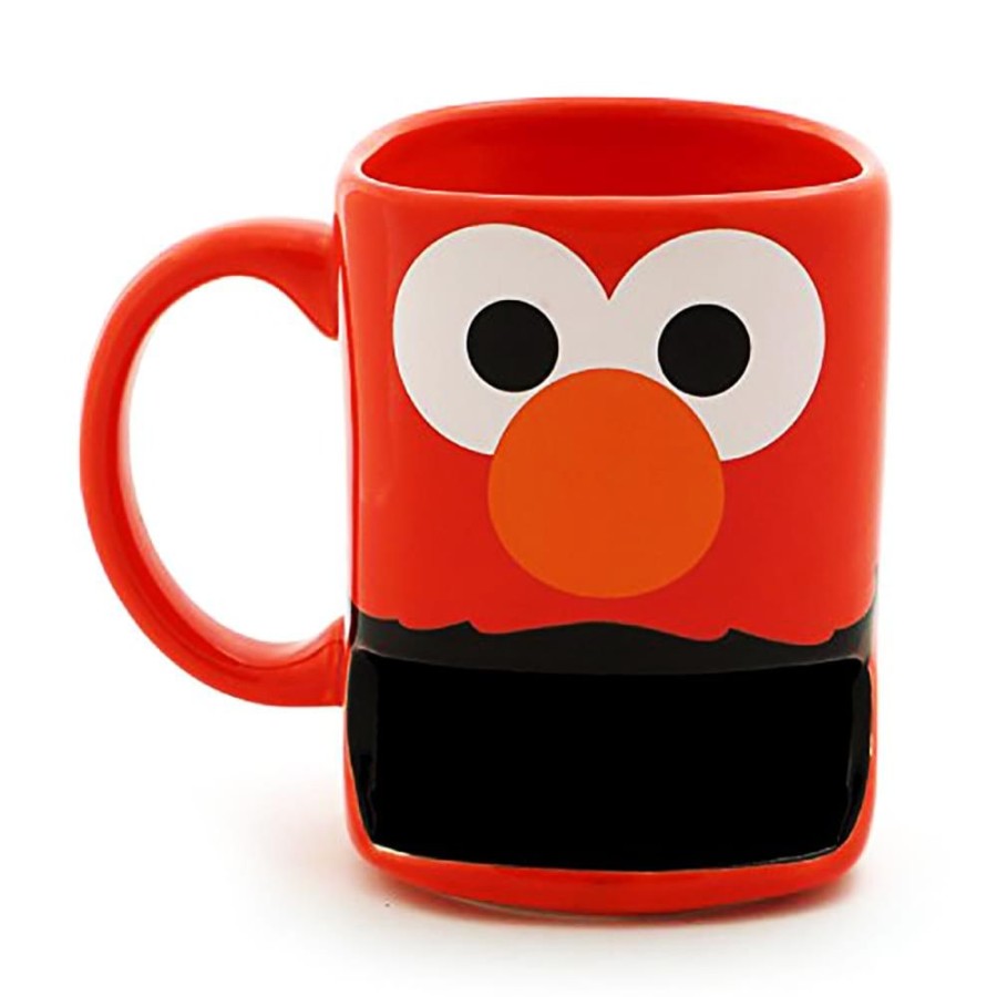 Toynk Sesame Street Elmo With Cookie Slot 10Oz Stoneware Mug | Drinkware