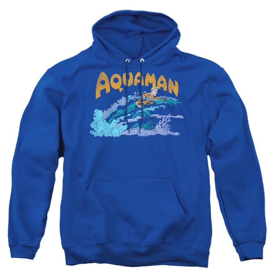 MeTV Custom Classics Aquaman - Aqua Swim | Pull-Over Hoodies