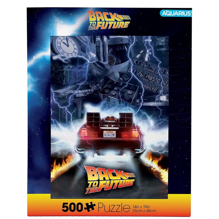 Toynk Back To The Future Out A Time 500 Piece Jigsaw Puzzle | Puzzles