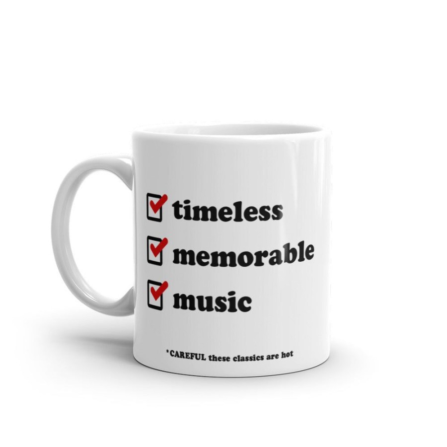 MeTV Custom Products Metv Fm® Checklist Ceramic Mug | Drinkware