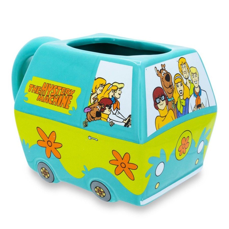 Toynk Scooby Doo Mystery Machine Sculpted Ceramic Mug | Holds 20 Ounces | Drinkware