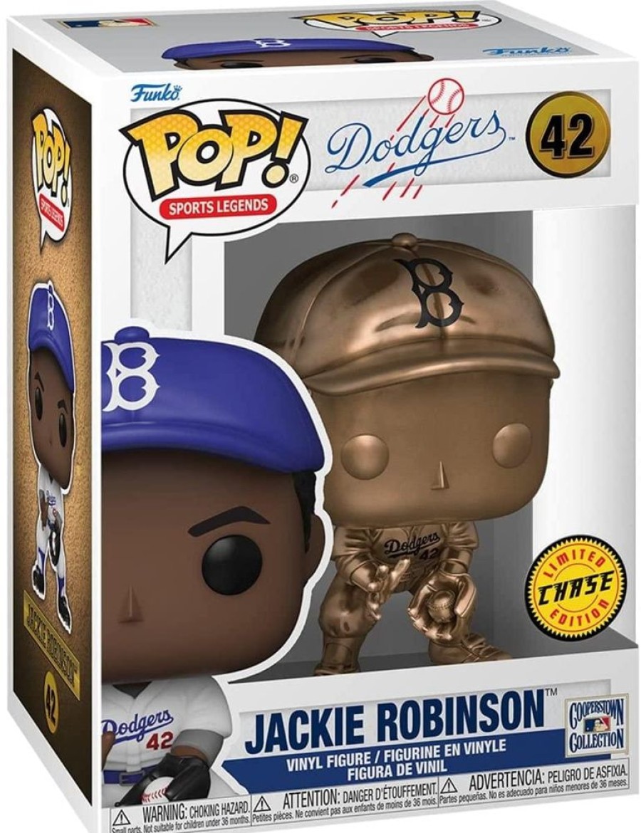 Toynk Mlb La Dodgers Jackie Robinson Chase Funko Pop Icons | Funko Pops!