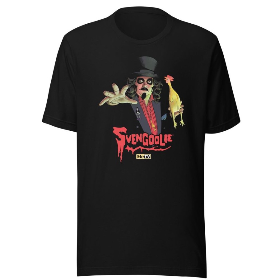 MeTV Custom Products From The Shadows Svengoolie® T-Shirt By Christopher Jones (2023 Series) | 2023 Svengoolie Artist Collection