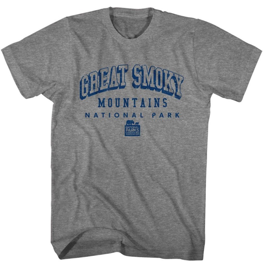 MeTV Custom Brands National Parks - Great Smoky Mountains Collegiate (Gray) | Classic Brands Tees