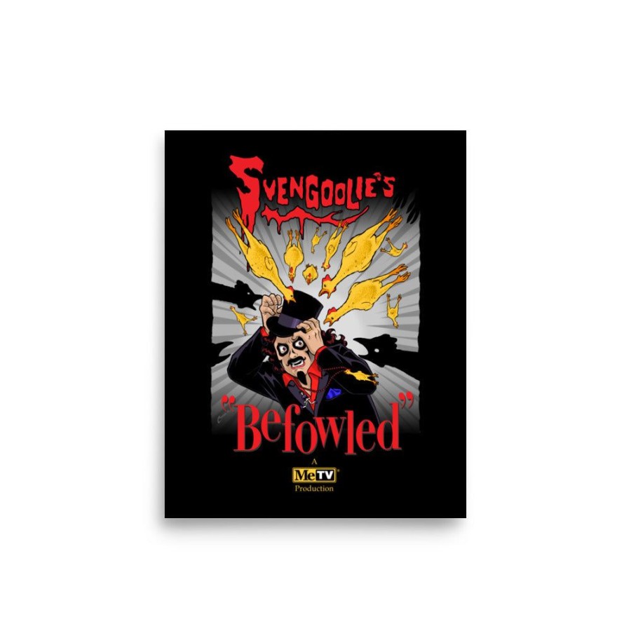 MeTV Custom Products Svengoolie'S Befowled Svengoolie® Art Print By Amanda Conner | 2023 Svengoolie Artist Collection