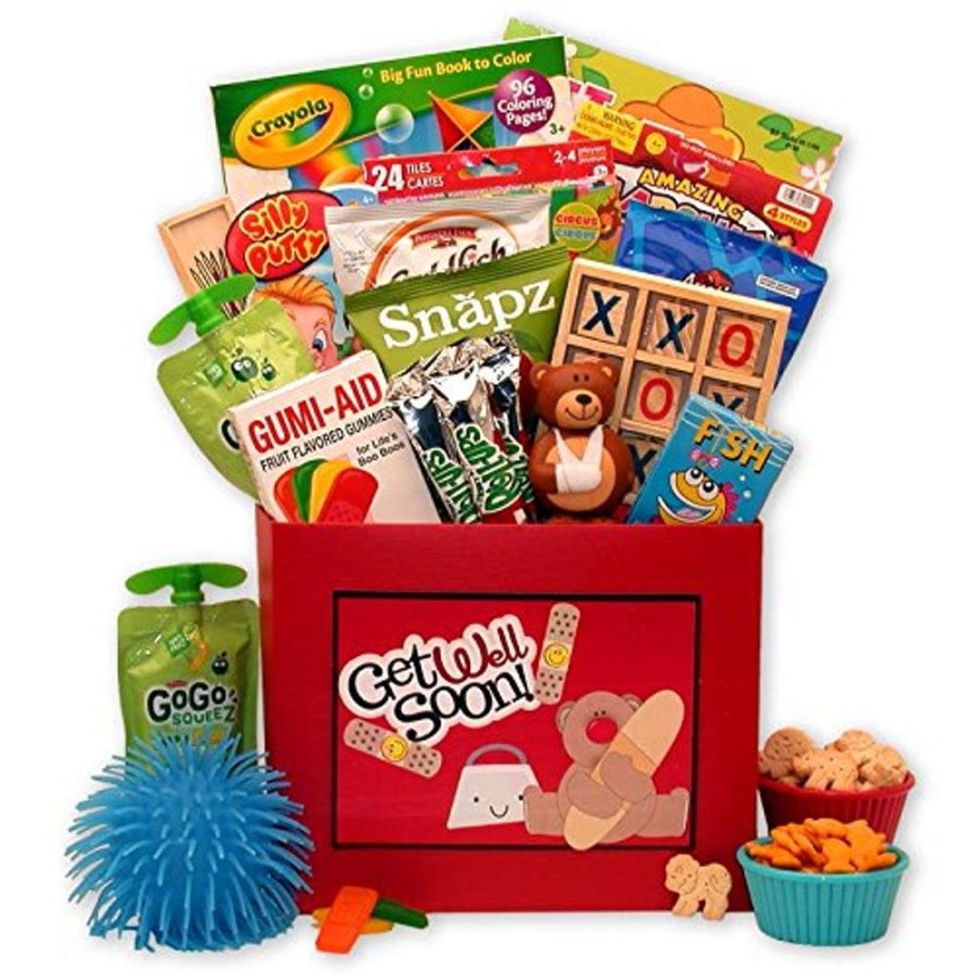 GBDS Get Well Beary Soon Get Well Gift Box For Kids | Get Well Soon Gift Basket