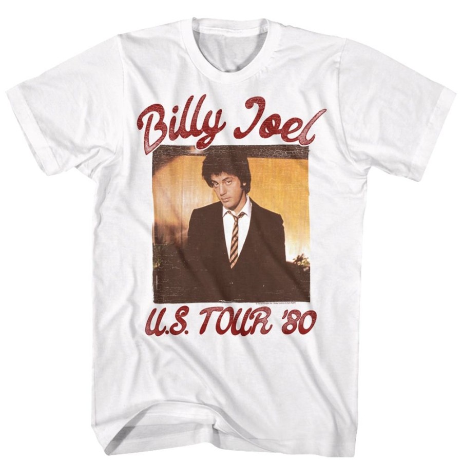 MeTV Custom Brands Billy Joel - Us Tour 80 | Band And Artist Apparel