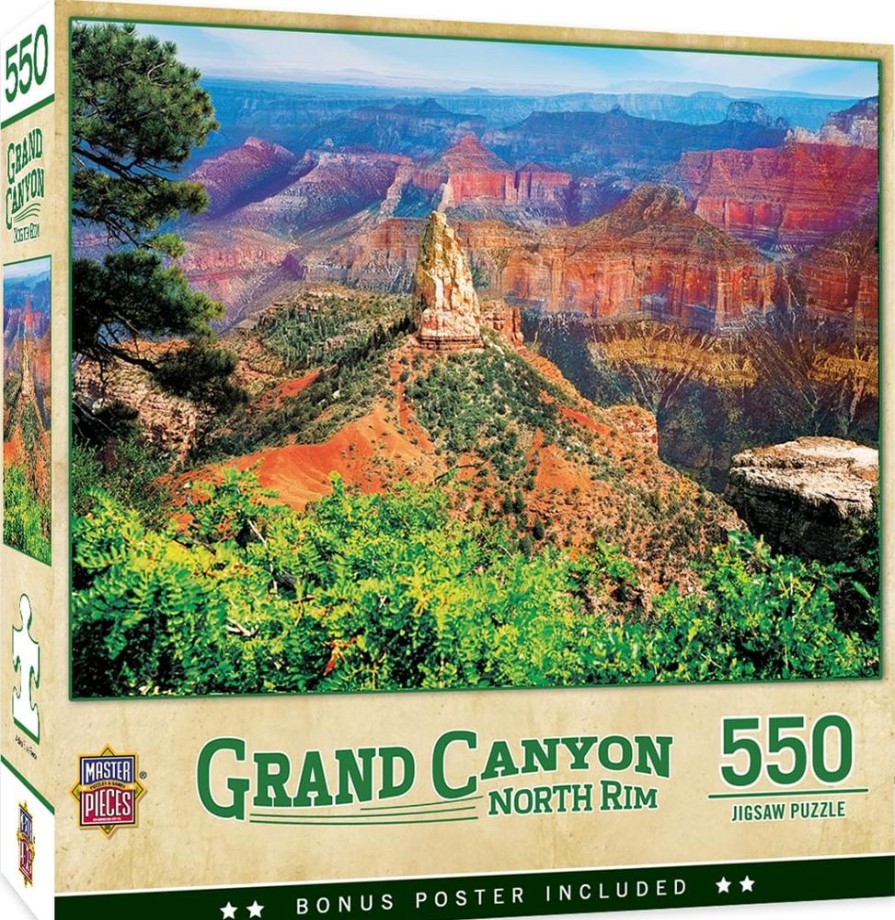 Toynk Grand Canyon North Rim 550 Piece Jigsaw Puzzle | Puzzles