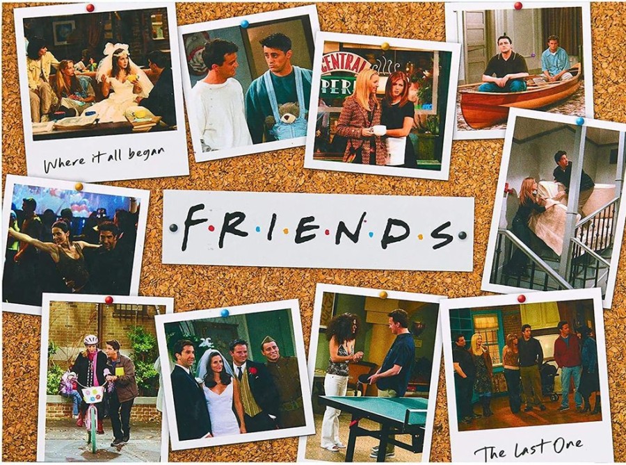 Toynk Friends Tv Show Collage 1000 Piece Jigsaw Puzzle | Retro Toys & Games