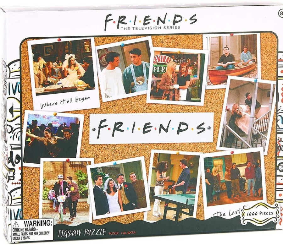 Toynk Friends Tv Show Collage 1000 Piece Jigsaw Puzzle | Retro Toys & Games