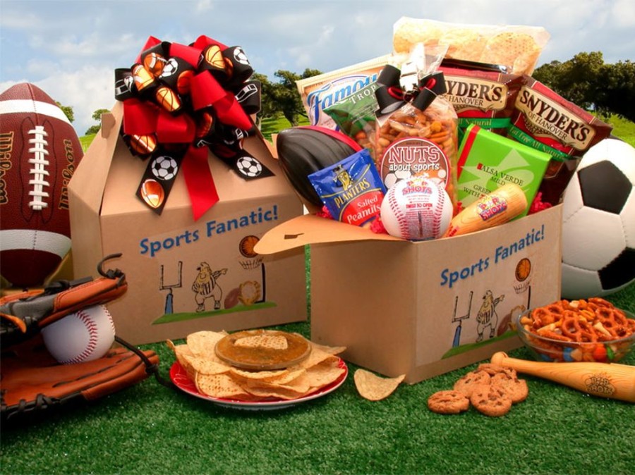 GBDS The Sports Fanatic Care Package | Sports Fan Gift Baskets