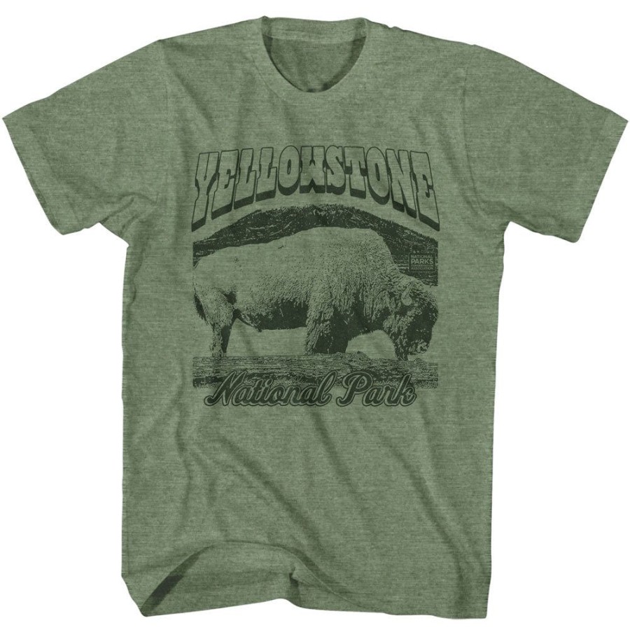 MeTV Custom Brands National Parks - Yellowstone Bison | Classic Brands Tees