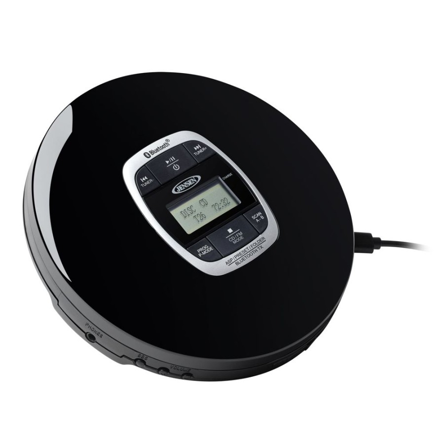 Jensen Jensen Personal Bluetooth Cd Player With Digital Fm Radio And Bass Boost | Cd Players