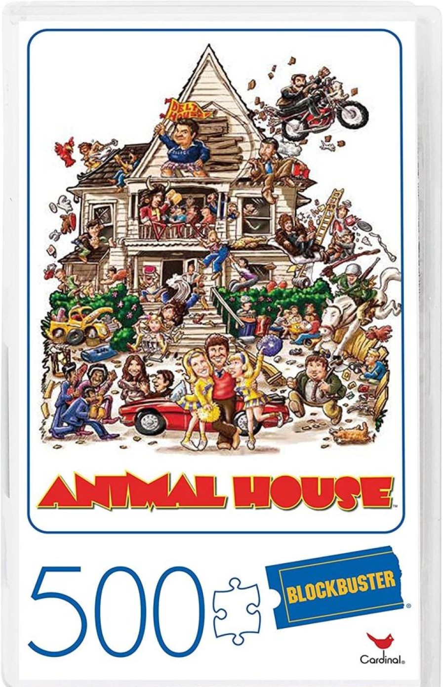 Toynk Animal House 500 Piece Jigsaw Puzzle In Plastic Vhs Video Case | Retro Toys & Games