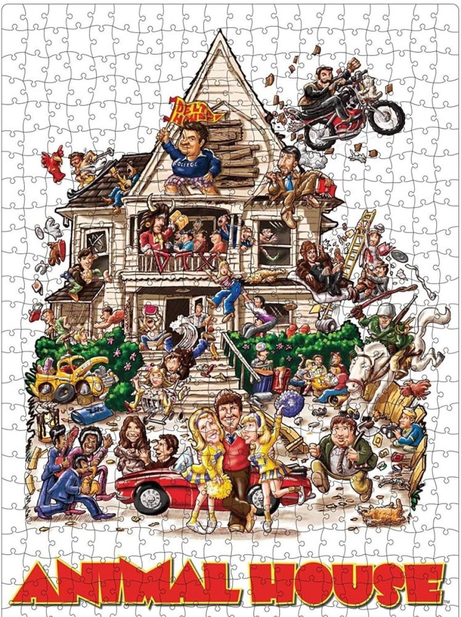 Toynk Animal House 500 Piece Jigsaw Puzzle In Plastic Vhs Video Case | Retro Toys & Games