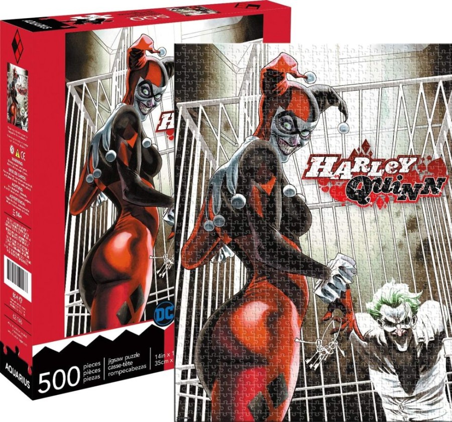 Toynk Dc Comics Harley Quinn & Joker 500 Piece Jigsaw Puzzle | Puzzles