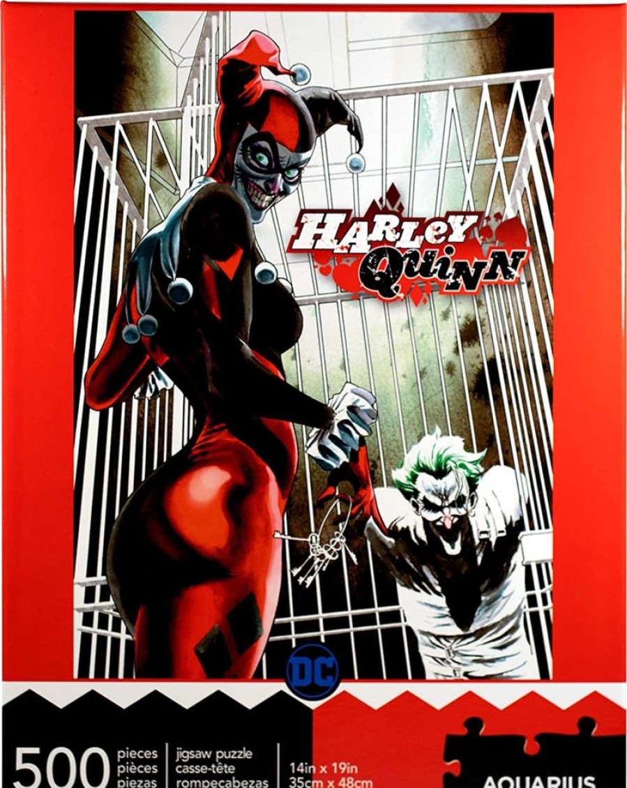 Toynk Dc Comics Harley Quinn & Joker 500 Piece Jigsaw Puzzle | Puzzles