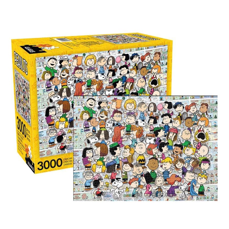 Toynk Peanuts Cast 3000 Piece Jigsaw Puzzle | Puzzles