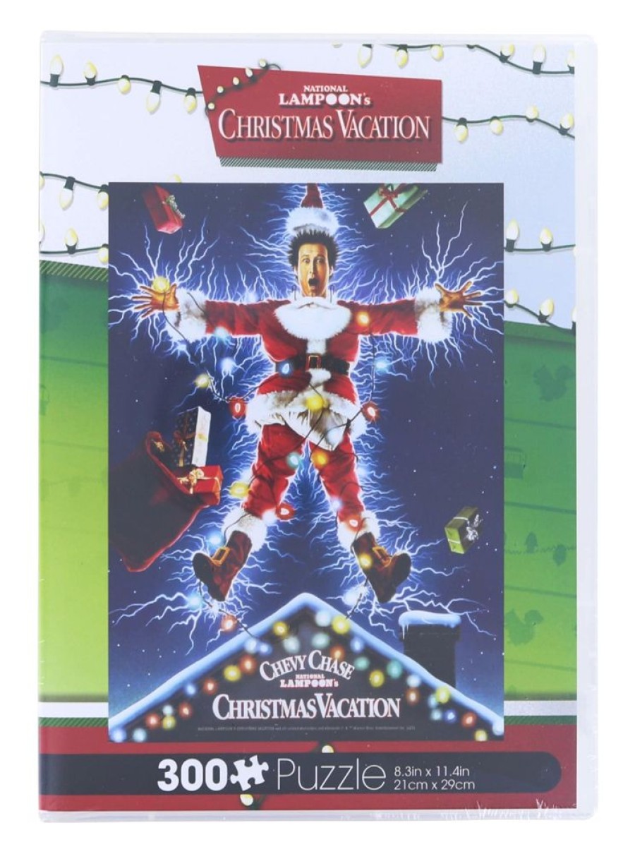 Toynk Christmas Vacation 300 Piece Vhs Box Jigsaw Puzzle | Retro Toys & Games