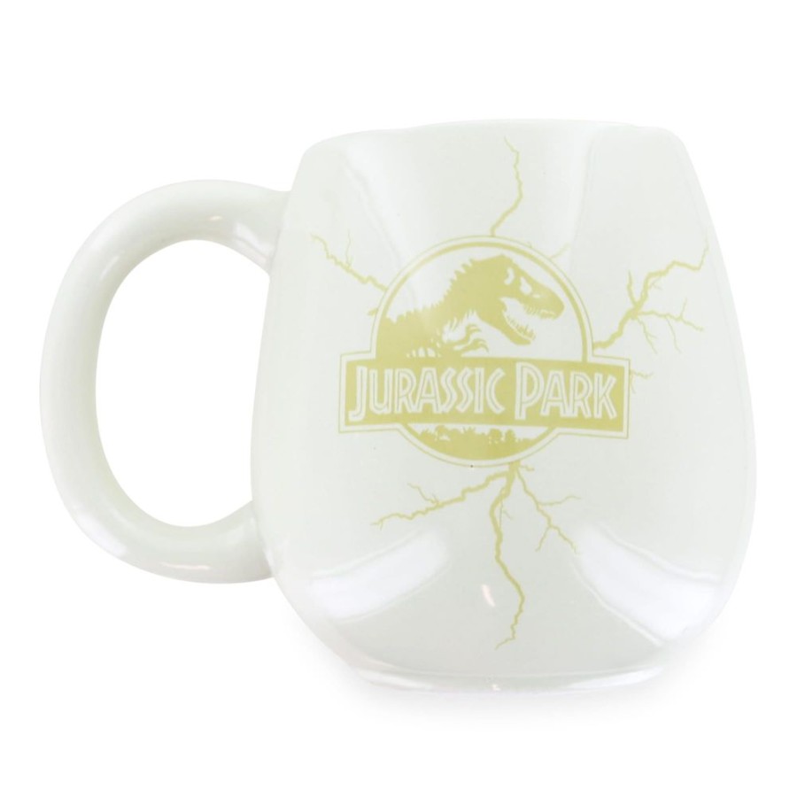 Toynk Jurassic Park Raptor Hatching Sculpted Ceramic Mug | Holds 20 Ounces | Drinkware