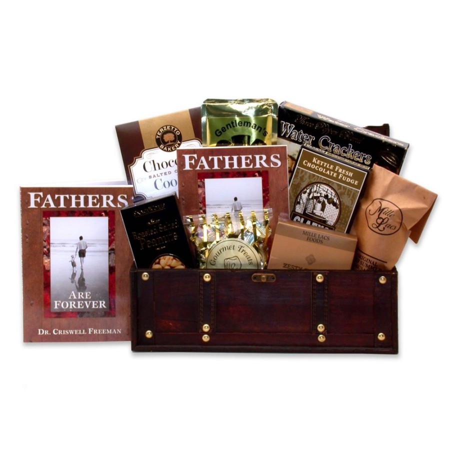 GBDS Fathers Are Forever Chest | Gourmet Gift Baskets