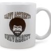 Toynk Bob Ross "Happy Accidents University" Ceramic Mug | Holds 11 Ounces | Drinkware