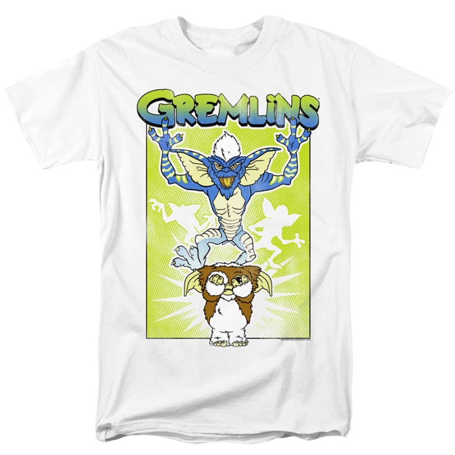 MeTV Custom Classics Gremlins - Be Afraid (White) | Monster & Horror Films