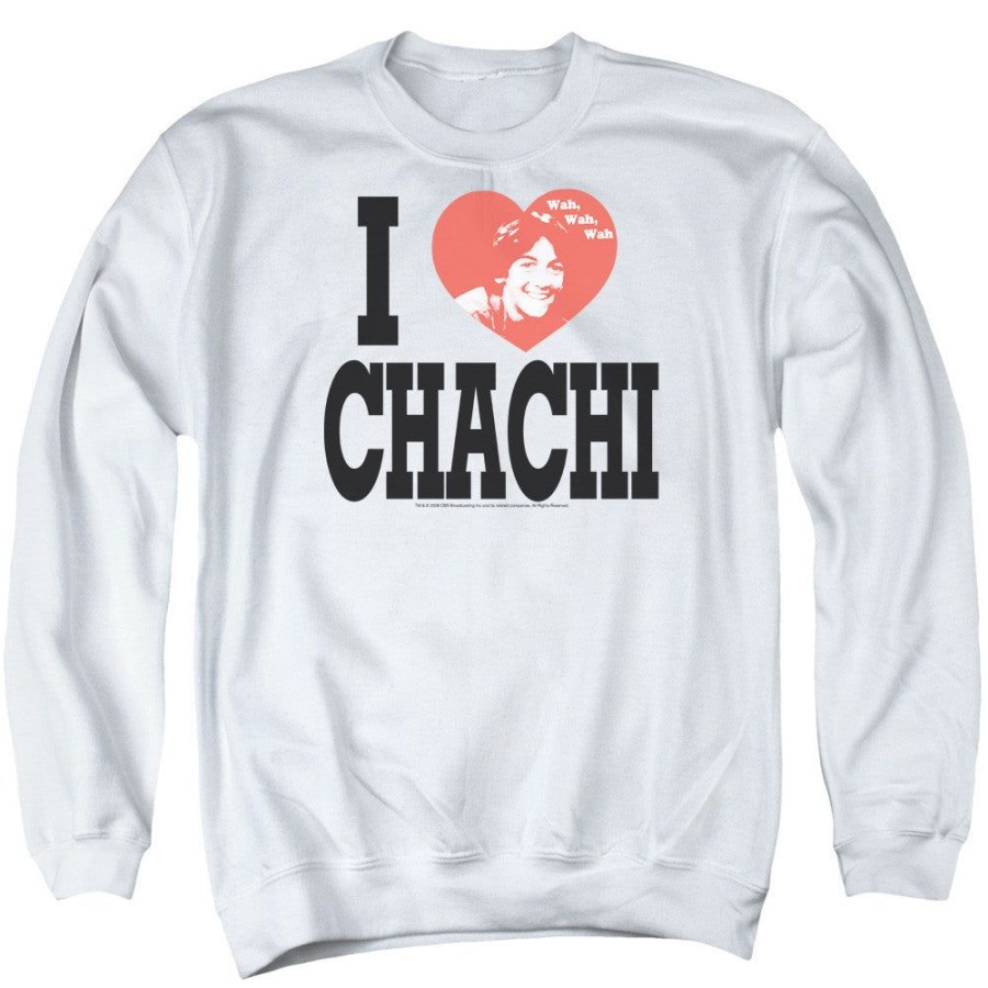 MeTV Custom Classics Happy Days - I Heart Chachi | Crewneck Sweatshirts