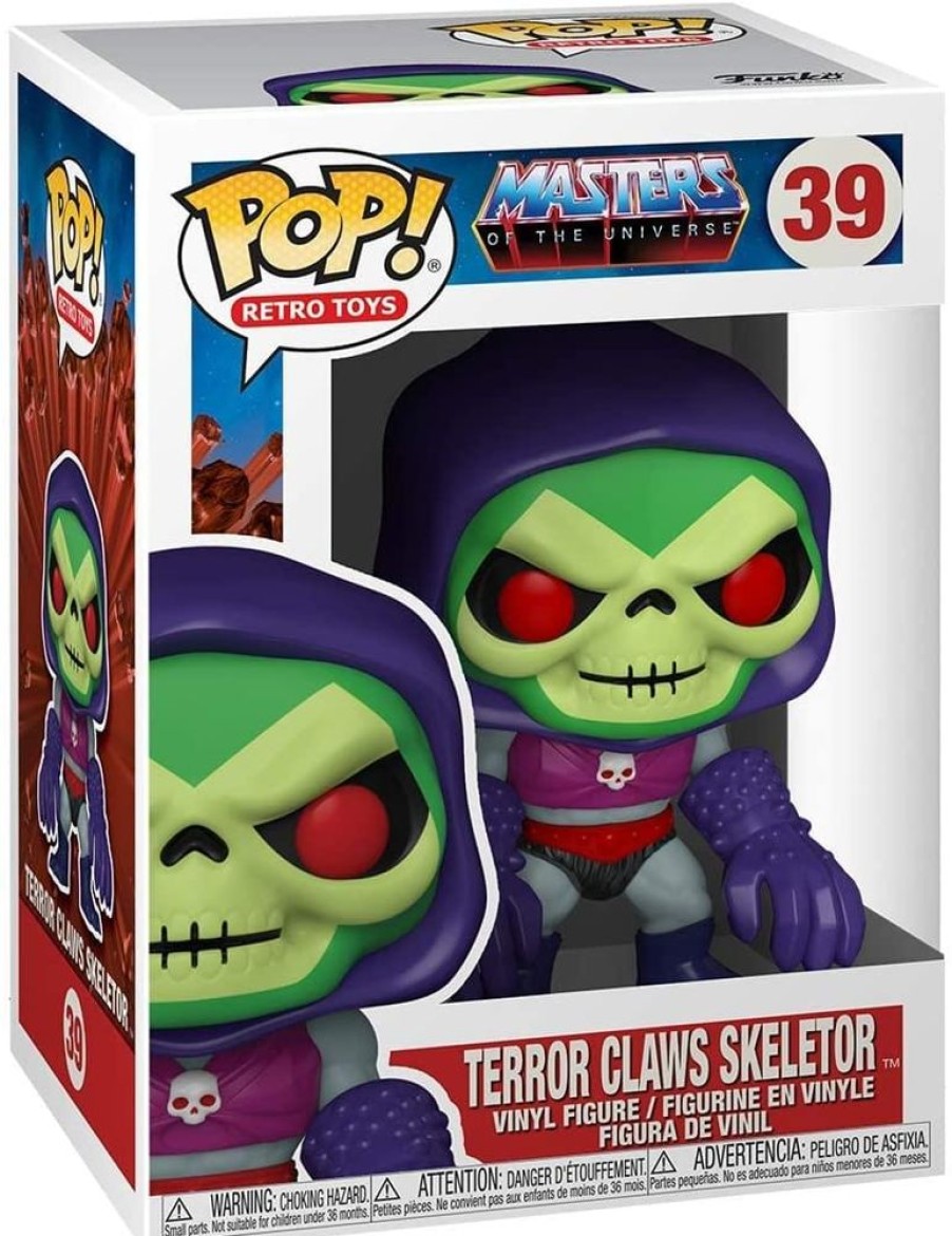 Toynk Masters Of The Universe Funko Pop Vinyl Figure | Skeletor W/Terror Claws | Funko Pops!