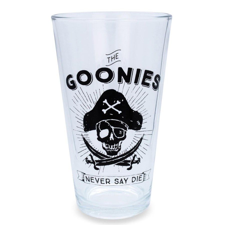 Toynk The Goonies "Never Say Die" Pint Glass | Holds 16 Ounces | Drinkware