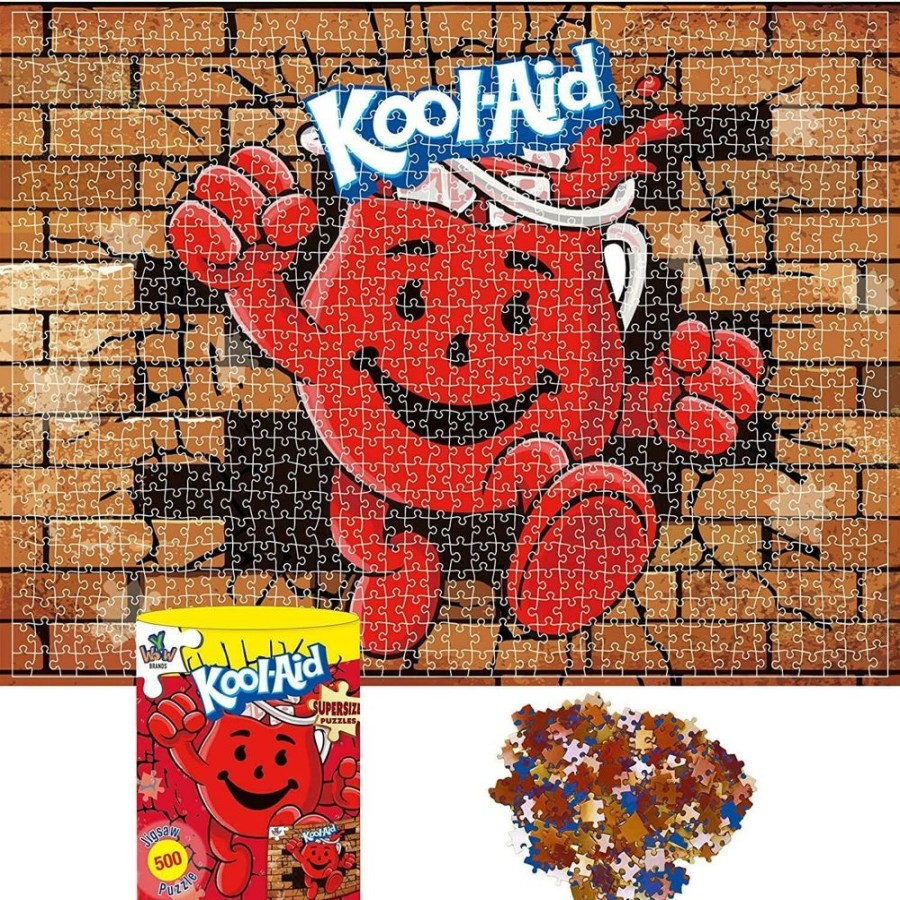 Toynk Kool-Aid 500 Piece Supersized Jigsaw Puzzle | Retro Toys & Games