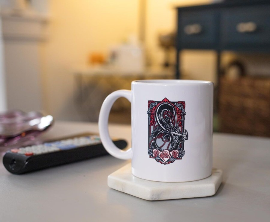 Toynk Dungeons & Dragons Ampersand Ceramic Mug Exclusive | Holds 11 Ounces | Drinkware