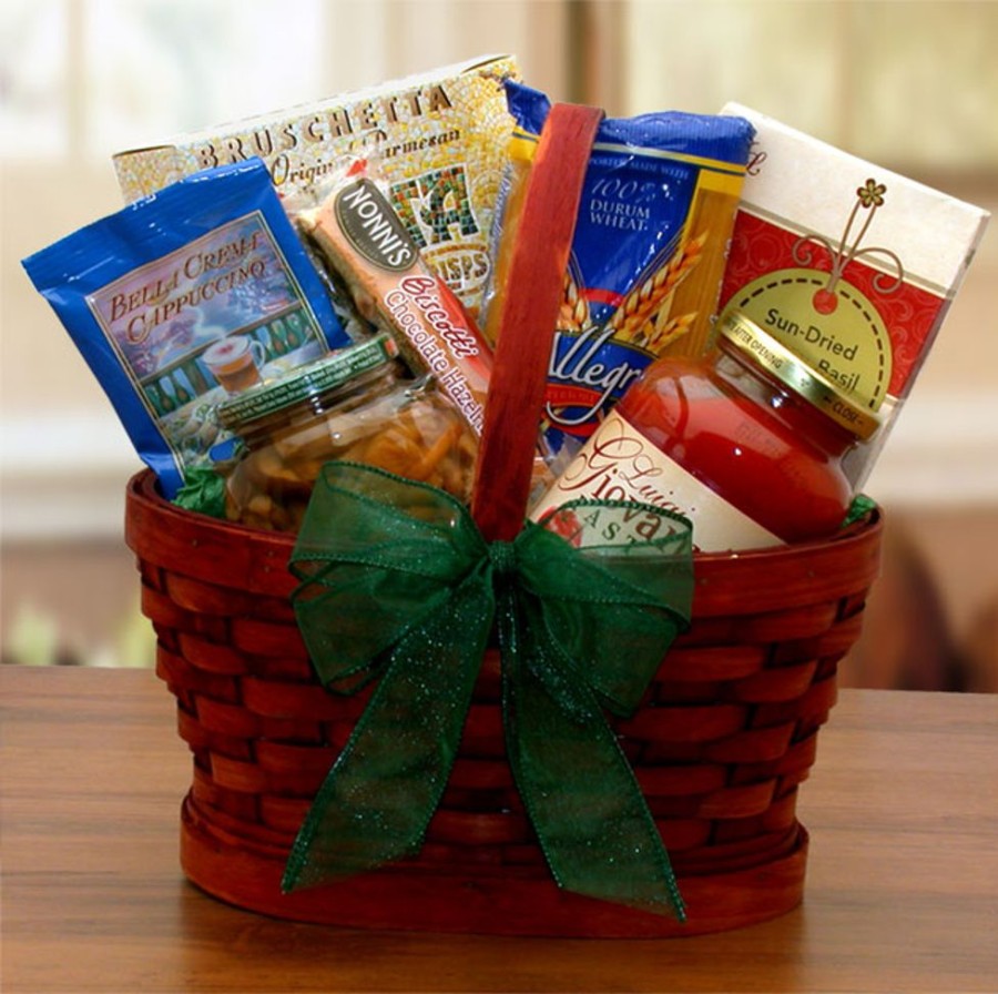 GBDS Mini Italian Dinner For Two Gift Basket | Gourmet Gift Baskets