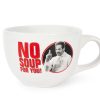 Toynk Seinfeld "No Soup For You" Ceramic Soup Mug | Holds 24 Ounces | Drinkware