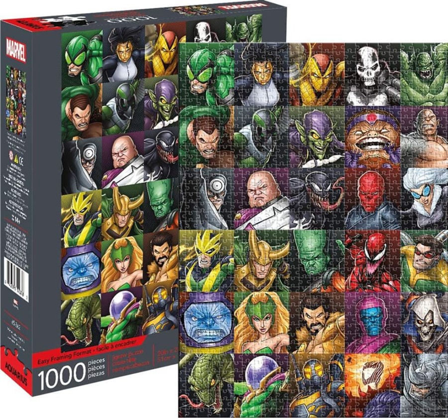 Toynk Marvel Villains Collage 1000 Piece Jigsaw Puzzle | Puzzles