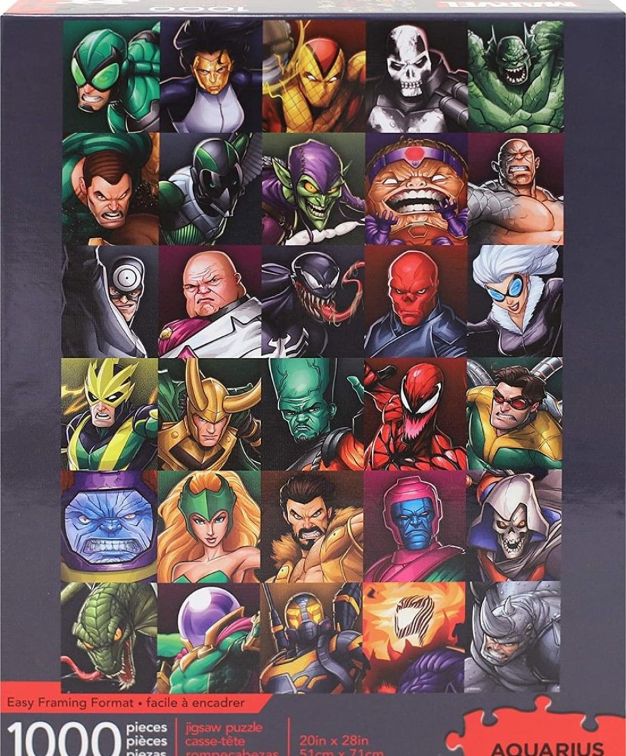 Toynk Marvel Villains Collage 1000 Piece Jigsaw Puzzle | Puzzles