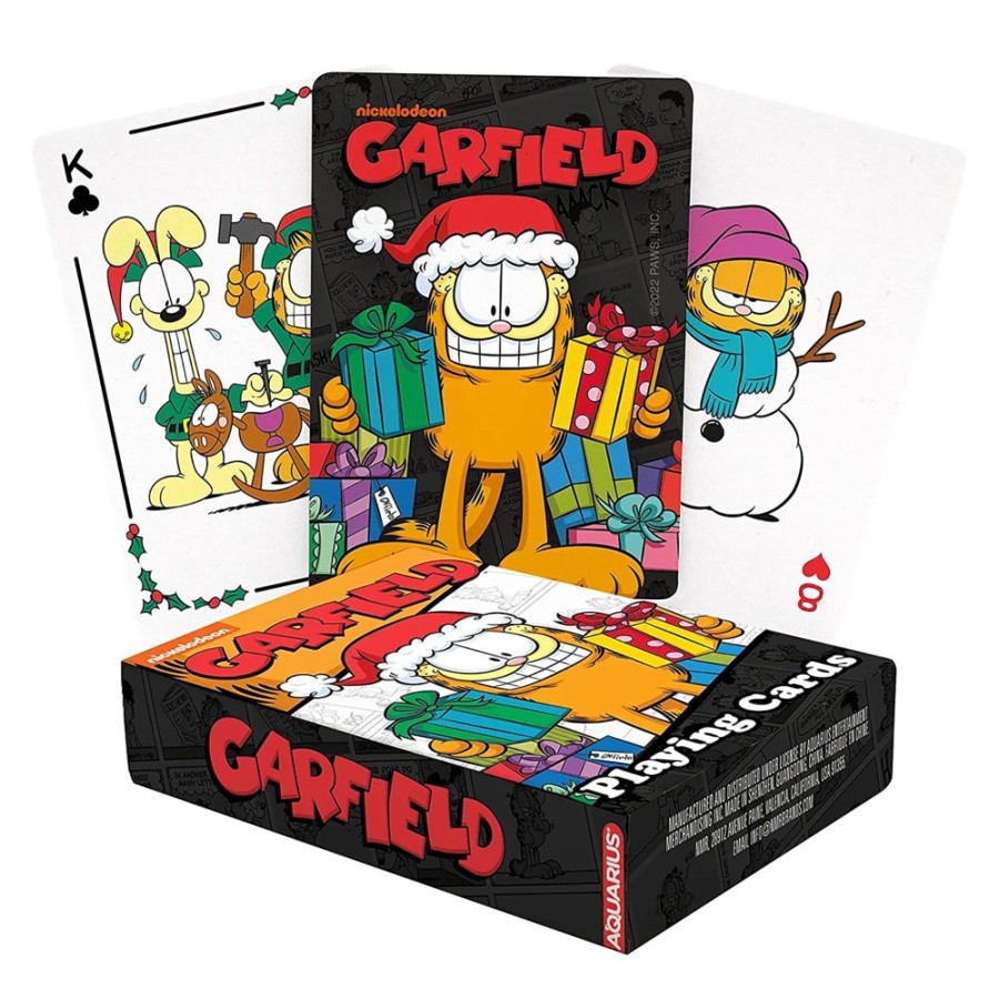 Toynk Garfield Christmas Playing Cards | Playing Cards