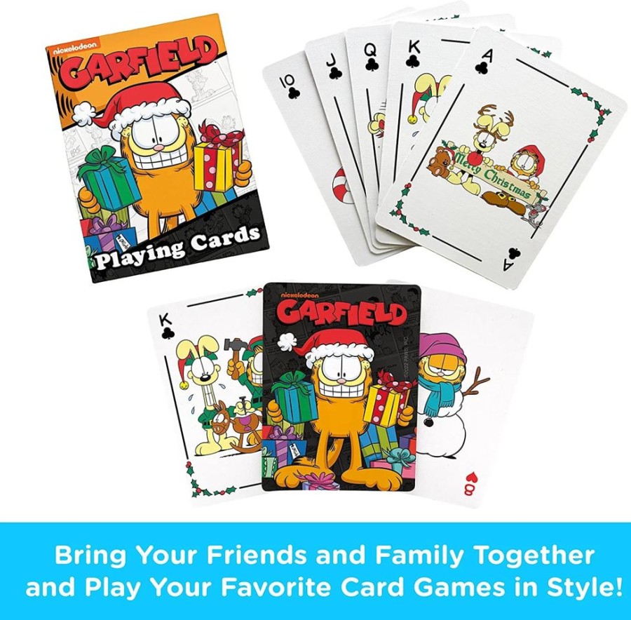 Toynk Garfield Christmas Playing Cards | Playing Cards