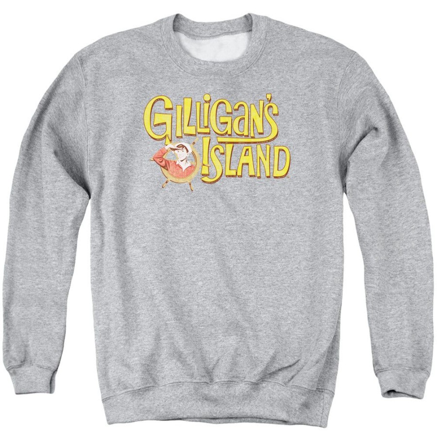 MeTV Custom Classics Gilligans Island - Gilligans Logo | Crewneck Sweatshirts