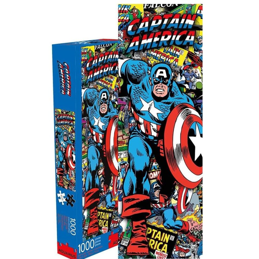 Toynk Marvel Captain America 1000 Piece Slim Jigsaw Puzzle | Puzzles