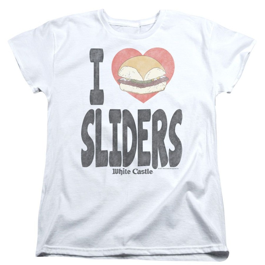 MeTV Custom Classics White Castle - I Heart Sliders | Classic Brands Tees