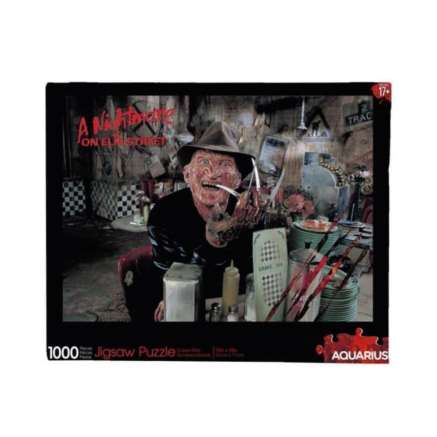 Toynk A Nightmare On Elm Street Freddy Krueger 1000 Piece Jigsaw Puzzle | Retro Toys & Games