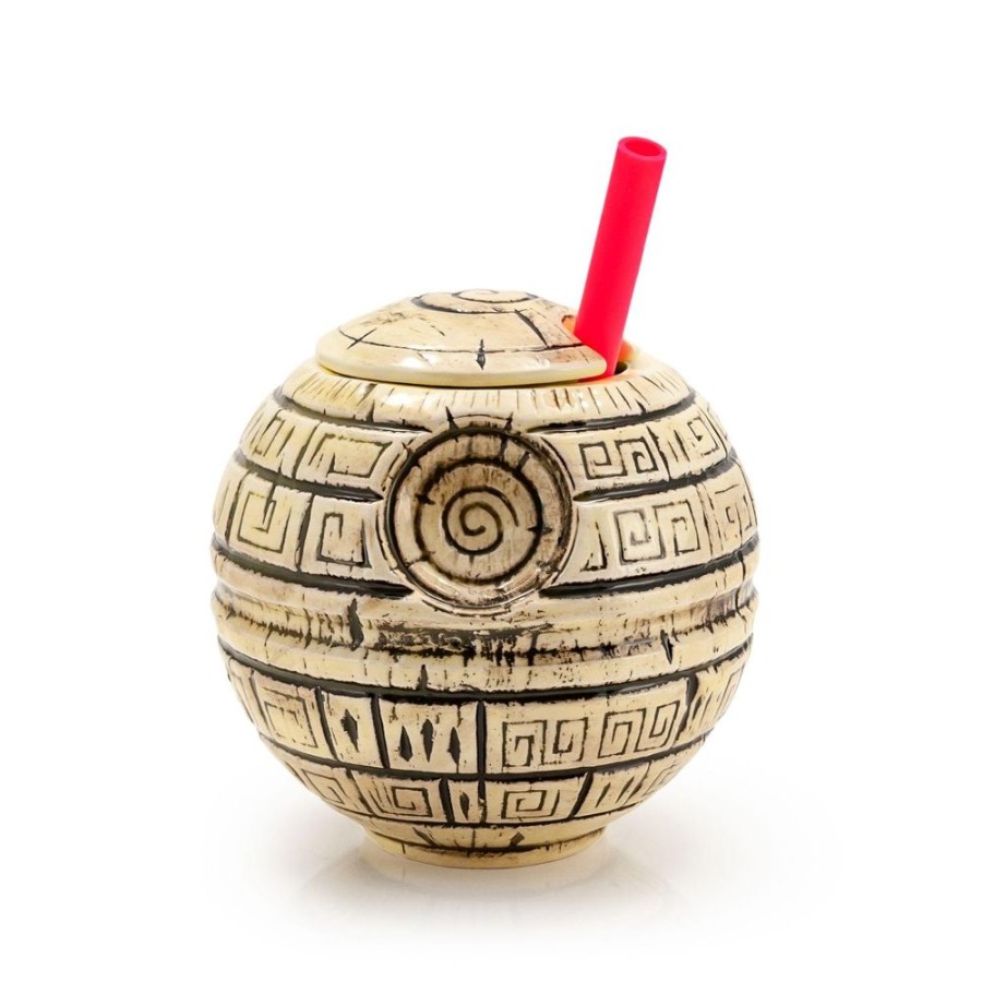 Toynk Geeki Tikis Star Wars Death Star Ceramic Mug | Holds 24 Ounces | Drinkware