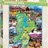 Toynk Grand Tetons 1000 Piece Jigsaw Puzzle | Retro Toys & Games